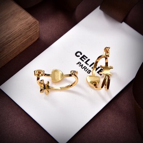 Celine 2023 новые серьги RECLOUS новинка. Простые и модные серьги