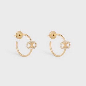 Новые серьги Celine Triumphal Arch отличаются уникальным дизайном