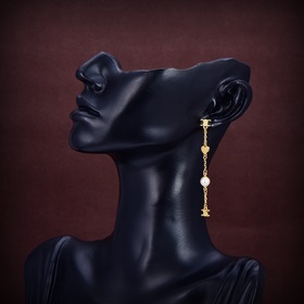 Celine 2023 новые серьги RECLOUS новинка. Простые и модные серьги