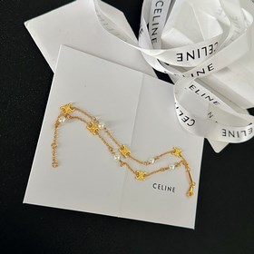 Двухслойный браслет Celine Triomphe! Он очень изящен! Простой и о