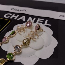 Новые серьги Chanel с цветными бриллиантами, ранний весенний колл