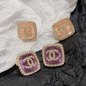 Новинка от CHANEL. Индивидуальные модные серьги с двойным C из бр