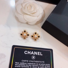Chanel Маленькие жемчужные серьги-гвоздики, серьги, подборка ори