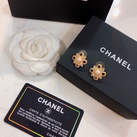 Chanel Маленькие жемчужные серьги-гвоздики, серьги, подборка ори