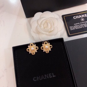 Chanel Маленькие жемчужные серьги-гвоздики, серьги, подборка ори