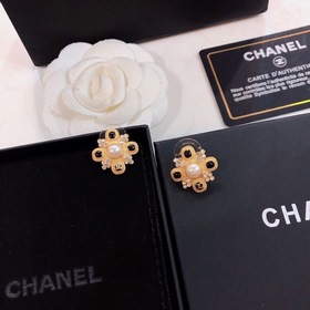 Chanel Маленькие жемчужные серьги-гвоздики, серьги, подборка ори