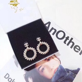 Chanel】Серьги-гвоздики, популярная модель, лучшая версия на рынке