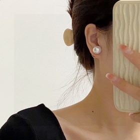 Новые модели 2023 года [Chanel] Серьги с матовой поверхностью и ж