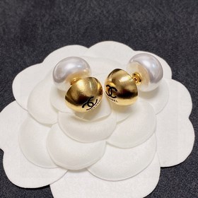 Новые модели 2023 года [Chanel] Серьги с матовой поверхностью и ж