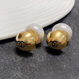 Новые модели 2023 года [Chanel] Серьги с матовой поверхностью и ж