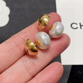 Новые модели 2023 года [Chanel] Серьги с матовой поверхностью и ж
