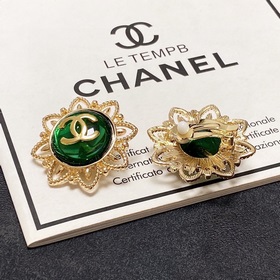 Серьги-клипсы CHANEl в стиле «маленький аромат» не требуют прокол