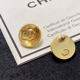 Новые серьги Chanel с двойным C-образным мотивом в стиле желе. Эт
