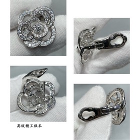 Материал V-Gold 86902140  Серьги Chanel с камелейкой – какая жен