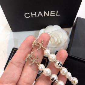 Новые серьги Chanel из чистого серебра 925 пробы с латунными элем