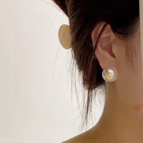 Серьги-клипсы CHANEl в стиле «маленький аромат» не требуют прокол