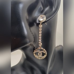 【Новейшие серьги Chanel с ажурными круглыми цепочками】Изготовлены