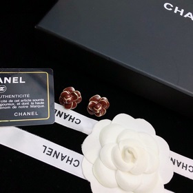 Новые серьги Chanel из серебра 925 пробы с латунными штифтами, со