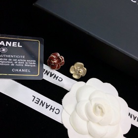 Новые серьги Chanel из серебра 925 пробы с латунными штифтами, со