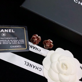 Новые серьги Chanel из серебра 925 пробы с латунными штифтами, со