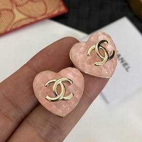 Chanel подержанные серьги с двойным логотипом. Оригинальная копия