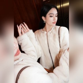 Маленькие серьги-гвоздики с кристаллами Swarovski от Shu Xiao [оч