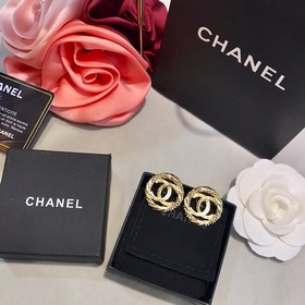 Chanel CHANEL Серьги Оригинальный латунь Высочайшее качество, вы
