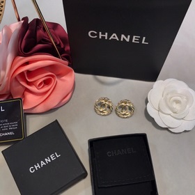 Chanel CHANEL Серьги Оригинальный латунь Высочайшее качество, вы