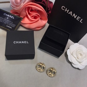 Chanel CHANEL Серьги Оригинальный латунь Высочайшее качество, вы