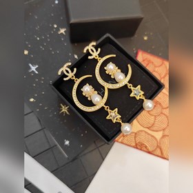 【Оригинальный продукт】 Сережки-кошачьи ушки от Chanel, оригинальн