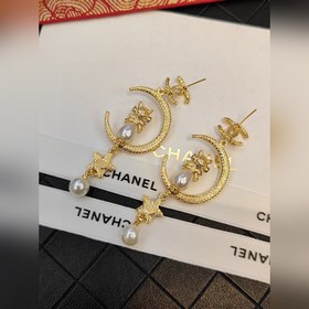 【Оригинальный продукт】 Сережки-кошачьи ушки от Chanel, оригинальн