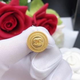 Номер XED0189 Chanel, новая модель, серьги-гвоздики с круглыми за