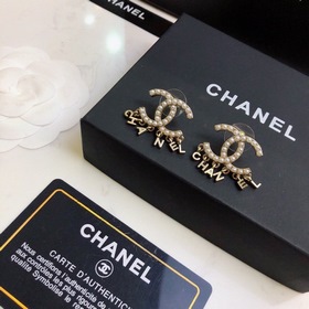 Chanel маленькие серьги-гвоздики! Оригинальные детали логотипа, п