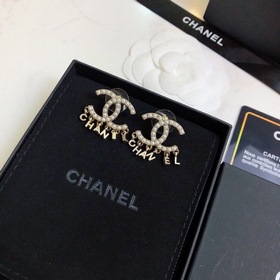 Chanel маленькие серьги-гвоздики! Оригинальные детали логотипа, п
