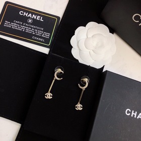 Z-модель, маленькие серьги CHANEL, элегантный изысканный дизайн, 