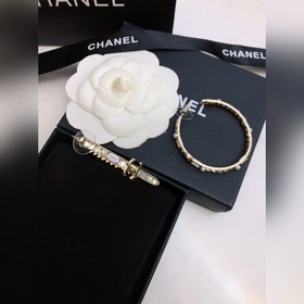 Новые серьги-крючки от Chanel  [Высококачественная версия] Высо
