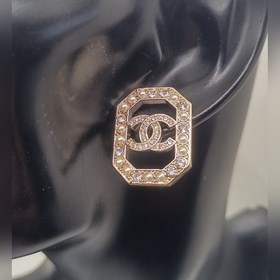 chanel23B Новая модель с геометрическими многоугольниками жемчужн