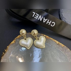 Chanel подержанные серьги с двойным логотипом. Оригинальная копия