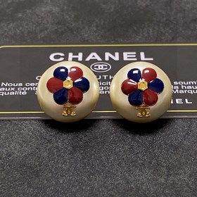 Высококачественные серьги CHANEL с двойным символом «C» — единств