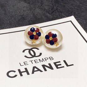 Высококачественные серьги CHANEL с двойным символом «C» — единств