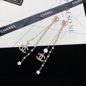 Chanel Романтичные серьги с кисточками, подходят к любому стилю,
