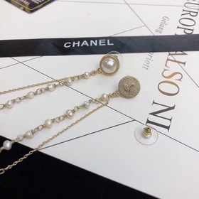 Chanel Романтичные серьги с кисточками, подходят к любому стилю,