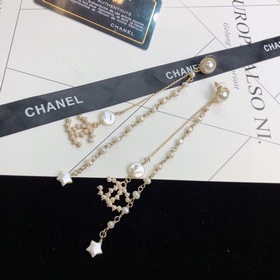 Chanel Романтичные серьги с кисточками, подходят к любому стилю, 