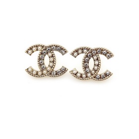 CHANEL маленькие серьги с полудрагоценными камнями жемчугом, высо