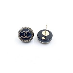 Новейшие серьги Chanel в форме круглых черных бусин из смолы, изг