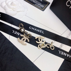 Маленькие серьги-ножницы CHANEL. Элегантный изысканный дизайн. Ре