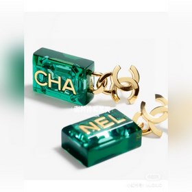 1880150  Миссис Йе Ша, такая же, как у Chanel, изумрудные серьги