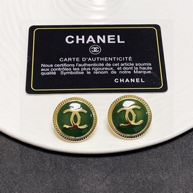 Новая модель Chanel осенне-зимняя коллекция, подержанные серьги-г