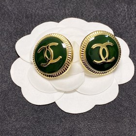 Новая модель Chanel осенне-зимняя коллекция, подержанные серьги-г