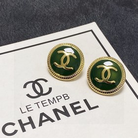 Новая модель Chanel осенне-зимняя коллекция, подержанные серьги-г